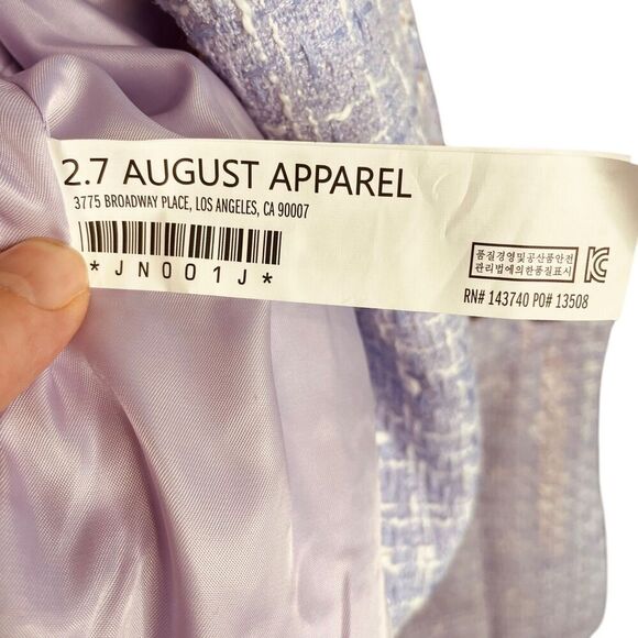 Endless Rose Cropped Tweed Jacket & High Waist Tweed Shorts - Picture 14 of 15